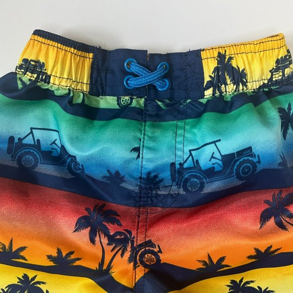 UV Skinz Boys Swimming Trunks - Size 3T Swimming shorts - Toddler swimsuit - Picture 2 of 6